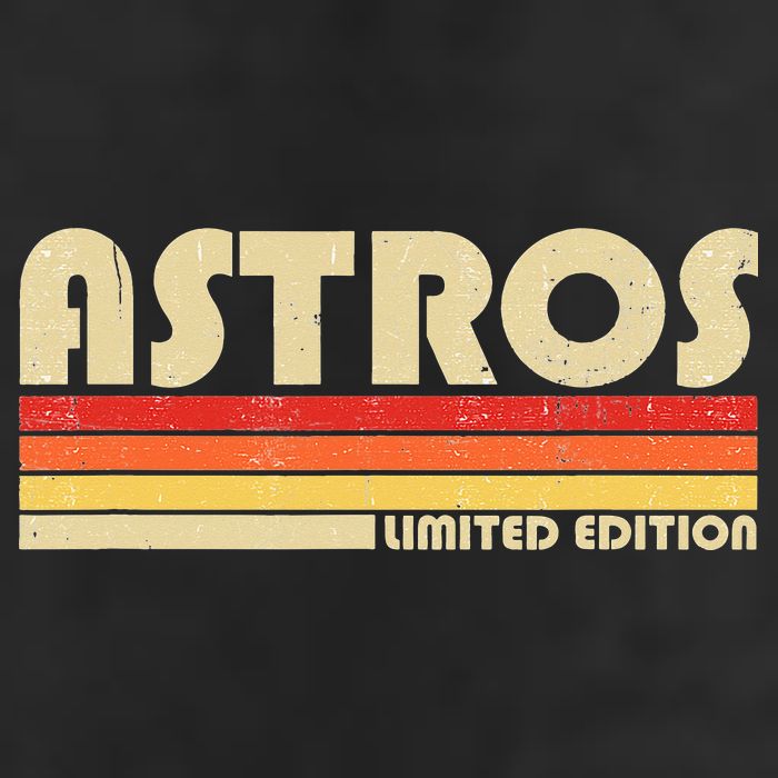 Astros Name Personalized Vintage Retro Gift Golf Towel