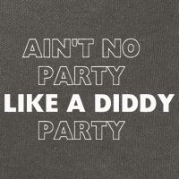 Aint No Party Like A D.I.D.D.Y. Party Quots P D.I.D.D.Y Cotton Canvas Backpack