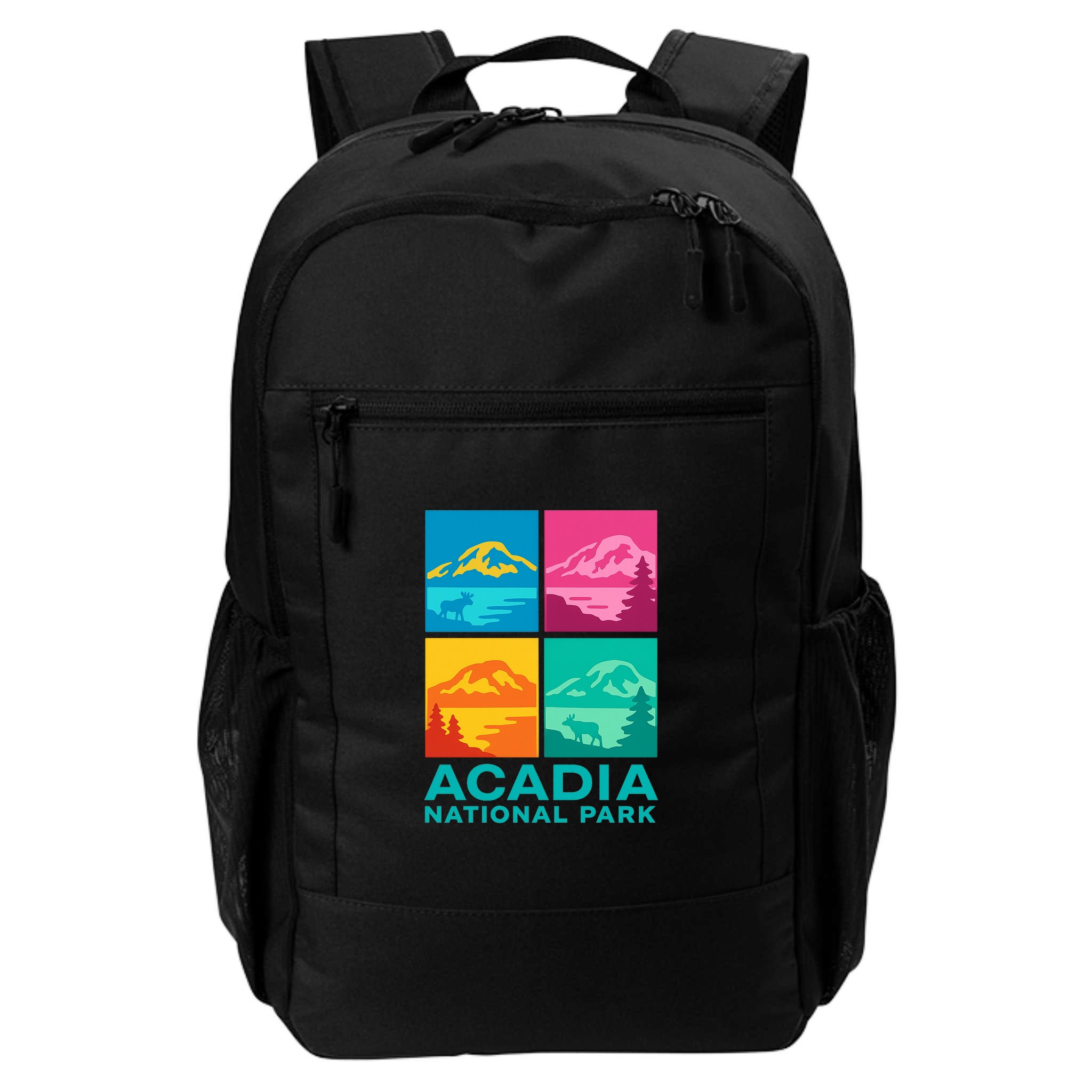 Acadia National Park Warhol Style Backpack