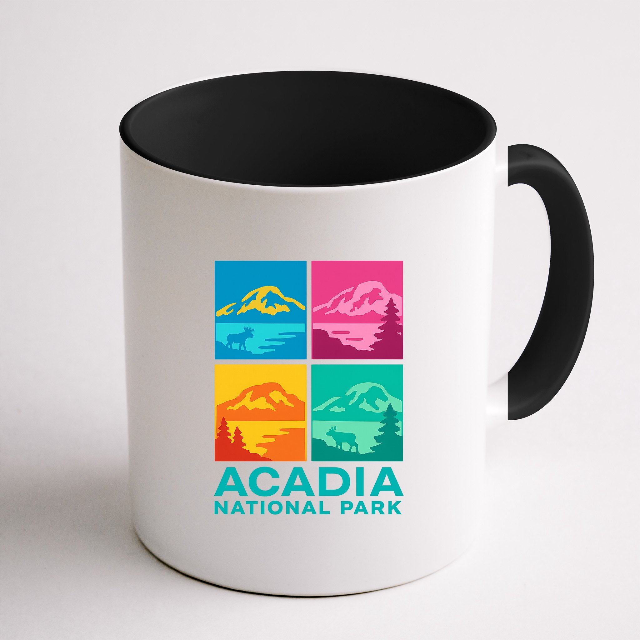 Acadia National Park Warhol Style Mug