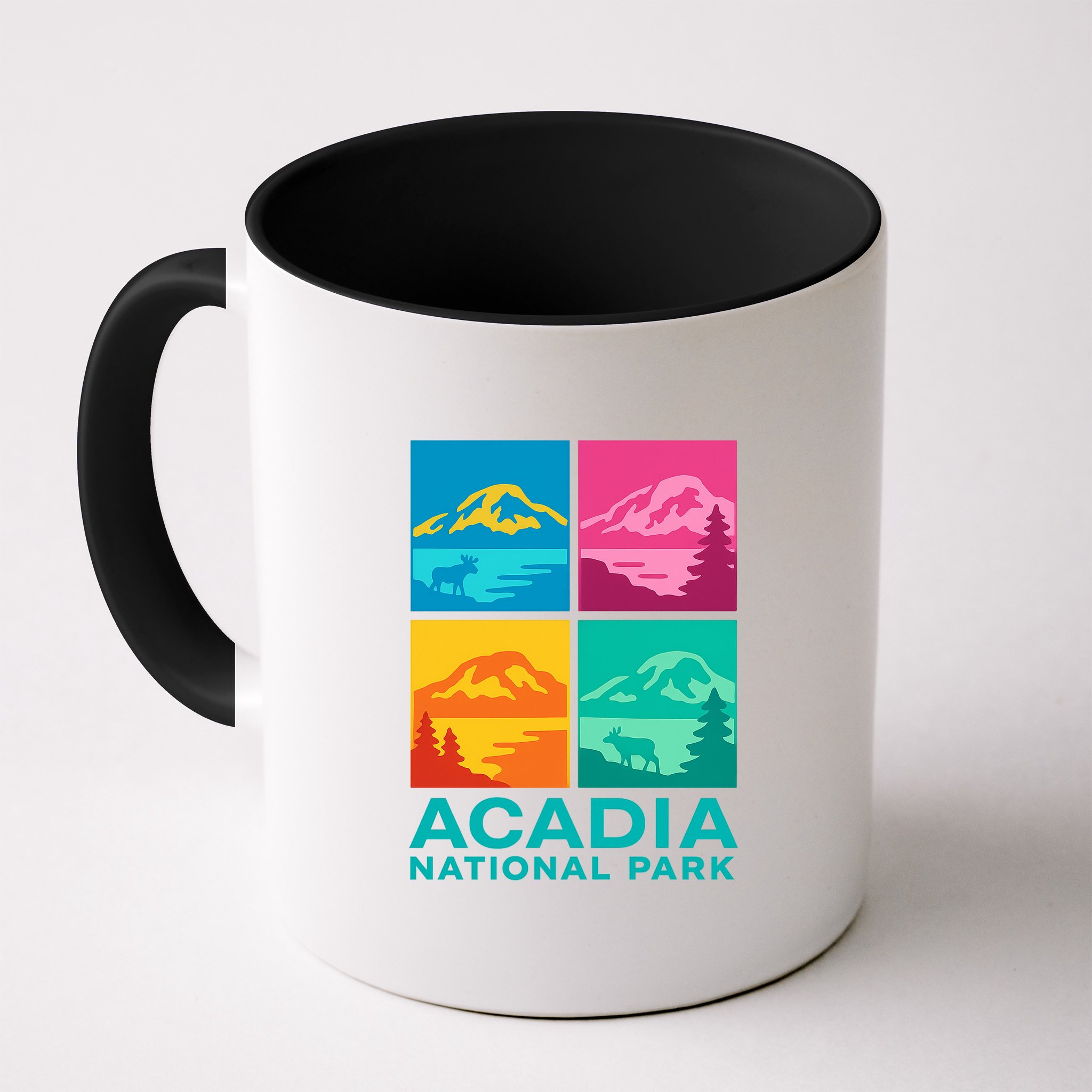 Acadia National Park Warhol Style Mug