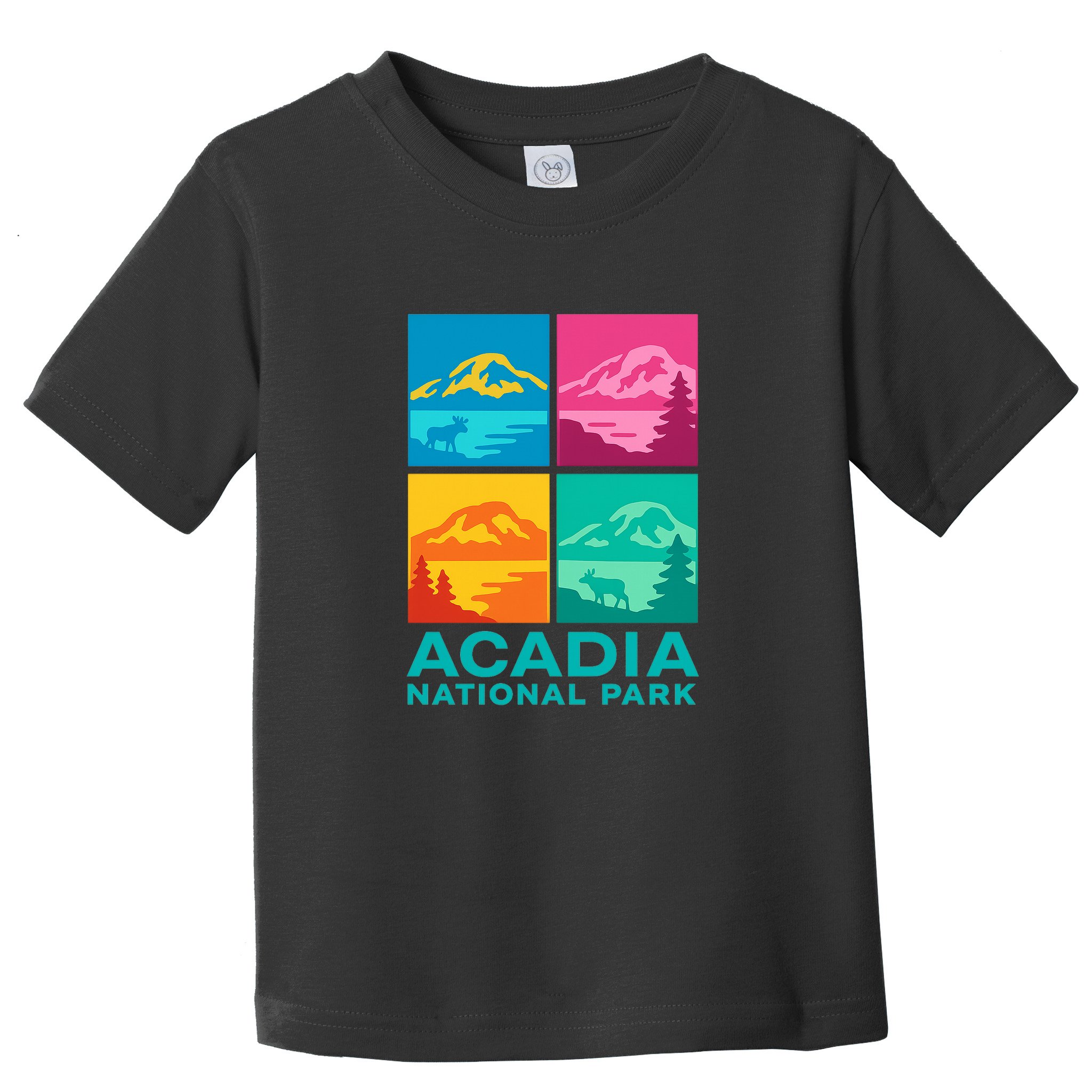 Acadia National Park Warhol Style Toddler T-Shirt