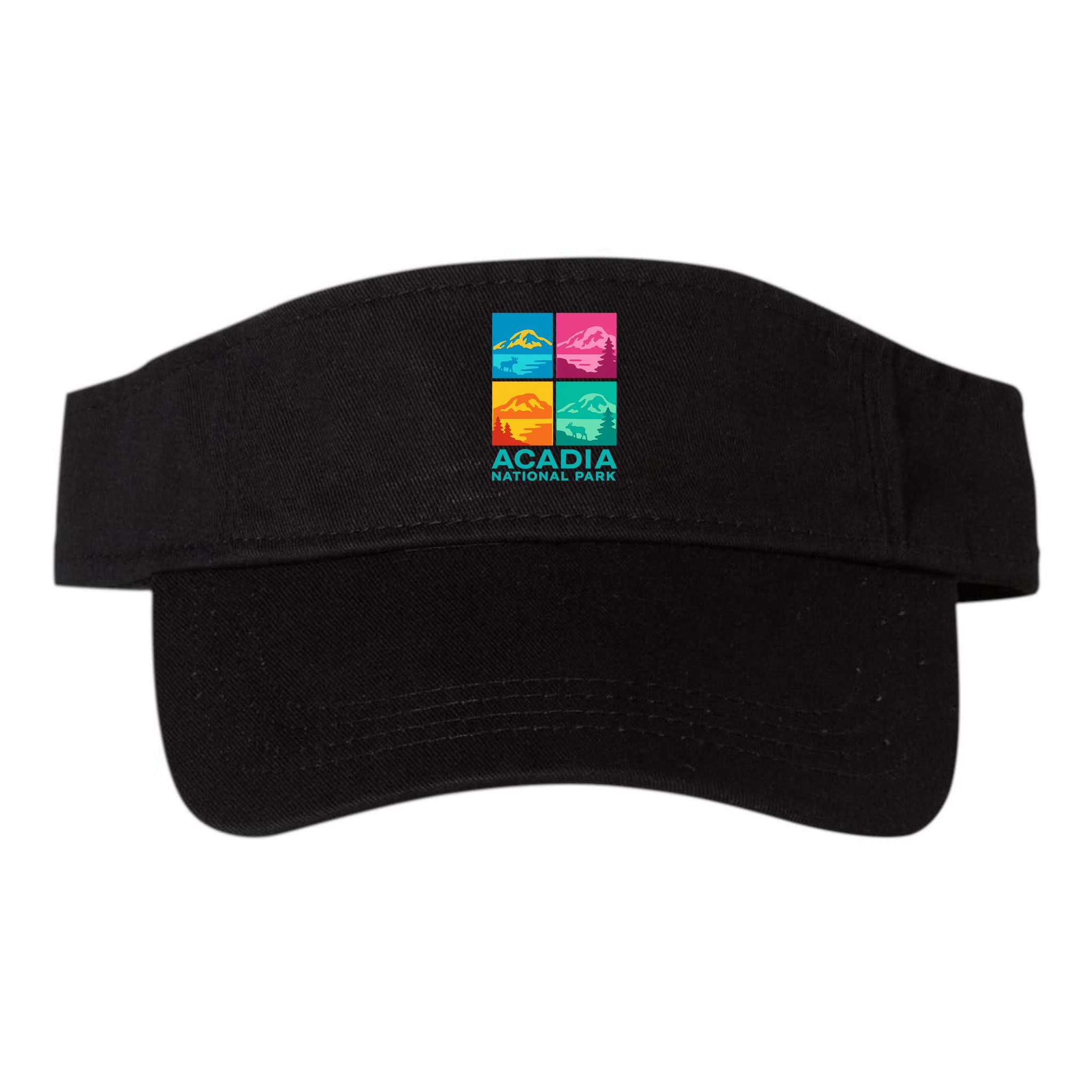 Acadia National Park Warhol Style Visor
