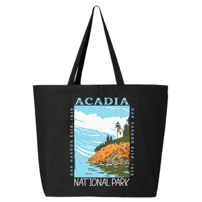 Acadia National Park Bar Harbor Maine Vintage 25L Jumbo Tote