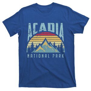 Acadia National Park Maine Mountains Retro Gift T-Shirt