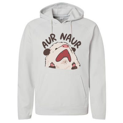 Aur Naur Possum Performance Fleece Hoodie