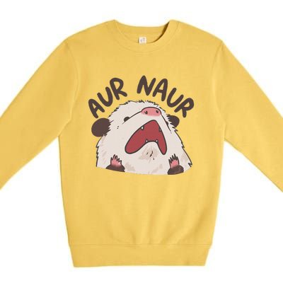 Aur Naur Possum Premium Crewneck Sweatshirt