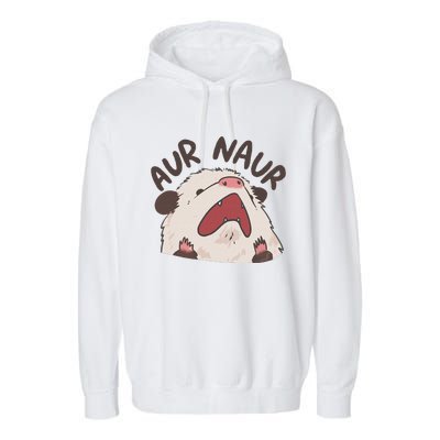 Aur Naur Possum Garment-Dyed Fleece Hoodie