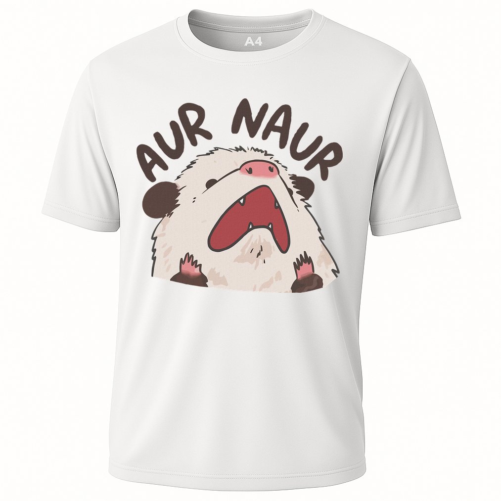 Aur Naur Possum Cooling Performance Crew T-Shirt