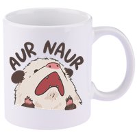 Aur Naur Possum 11oz C Handle Ceramic Mug