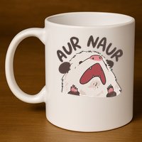 Aur Naur Possum 11oz C Handle Ceramic Mug