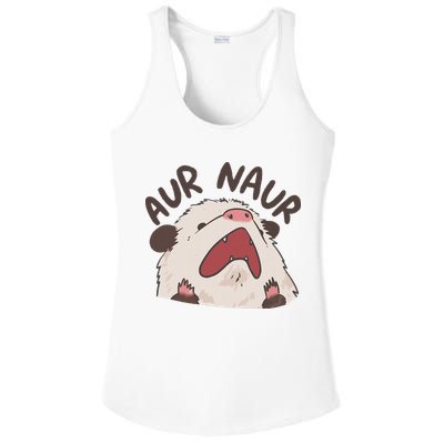 Aur Naur Possum Ladies PosiCharge Competitor Racerback Tank