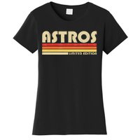 Astros Name Personalized Vintage Retro Gift Women's T-Shirt