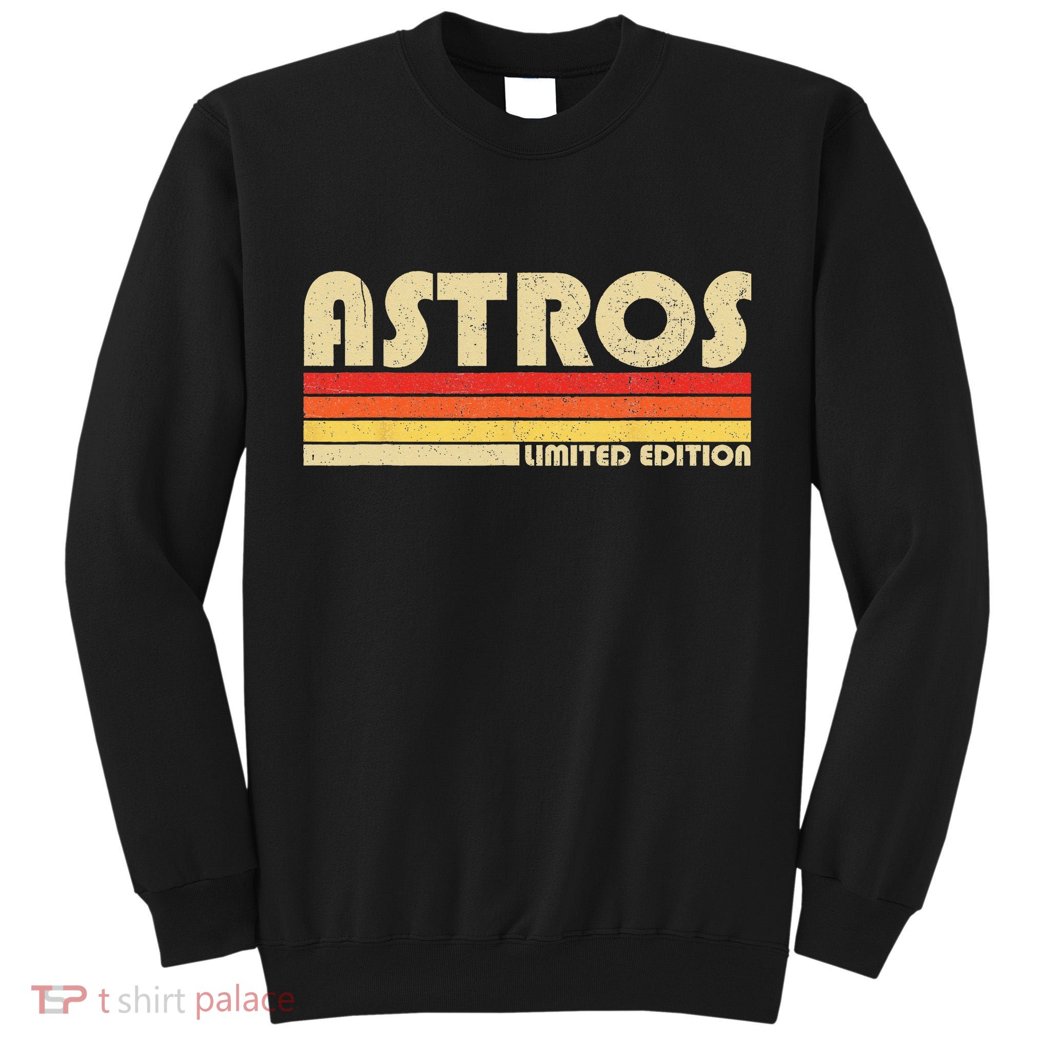 Astros Name Personalized Vintage Retro Astros Sport Name Tall Sweatshirt