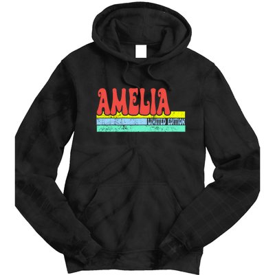 Amelia Name Personalized Cute Idea Tie Dye Hoodie