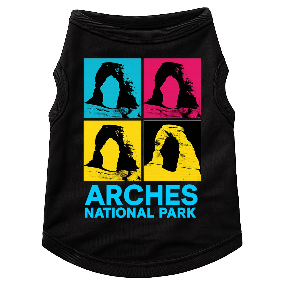 Arches National Park Warhol Style Doggie Tank
