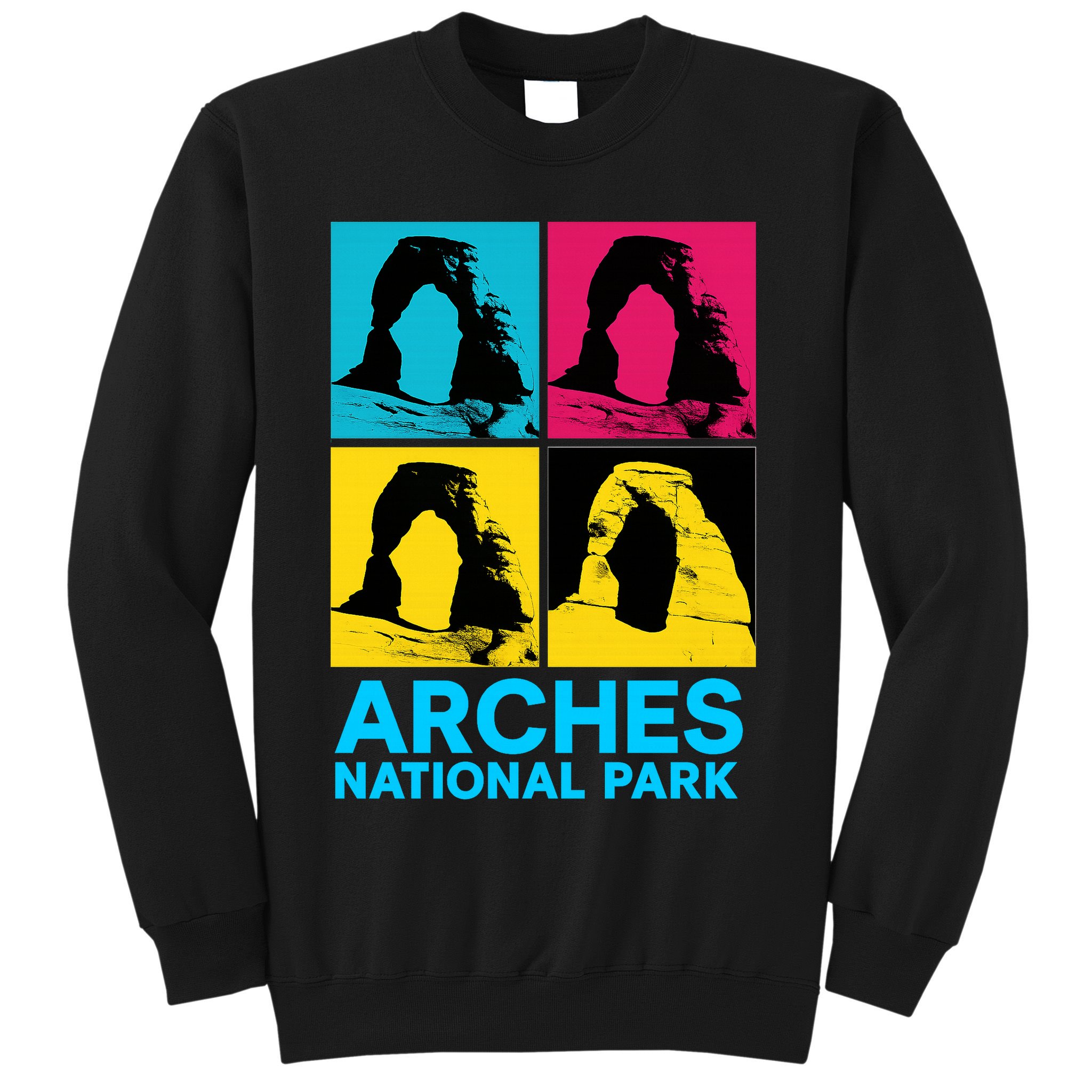 Arches National Park Warhol Style Sweatshirt