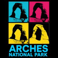 Arches National Park Warhol Style T-Shirt