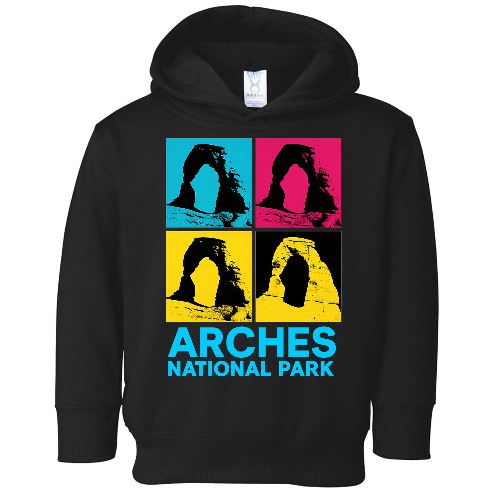 Arches National Park Warhol Style Toddler Hoodie