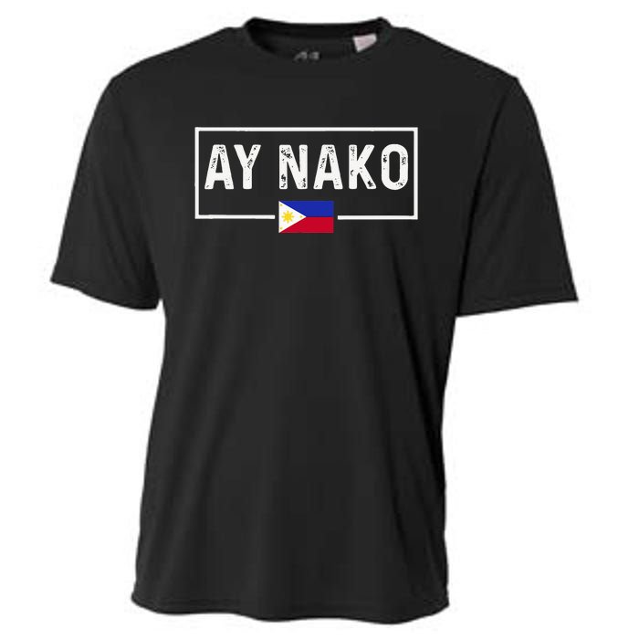 Ay Nako Philippines Filipino Cooling Performance Crew T-Shirt