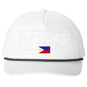 Ay Nako Philippines Filipino Snapback Five-Panel Rope Hat