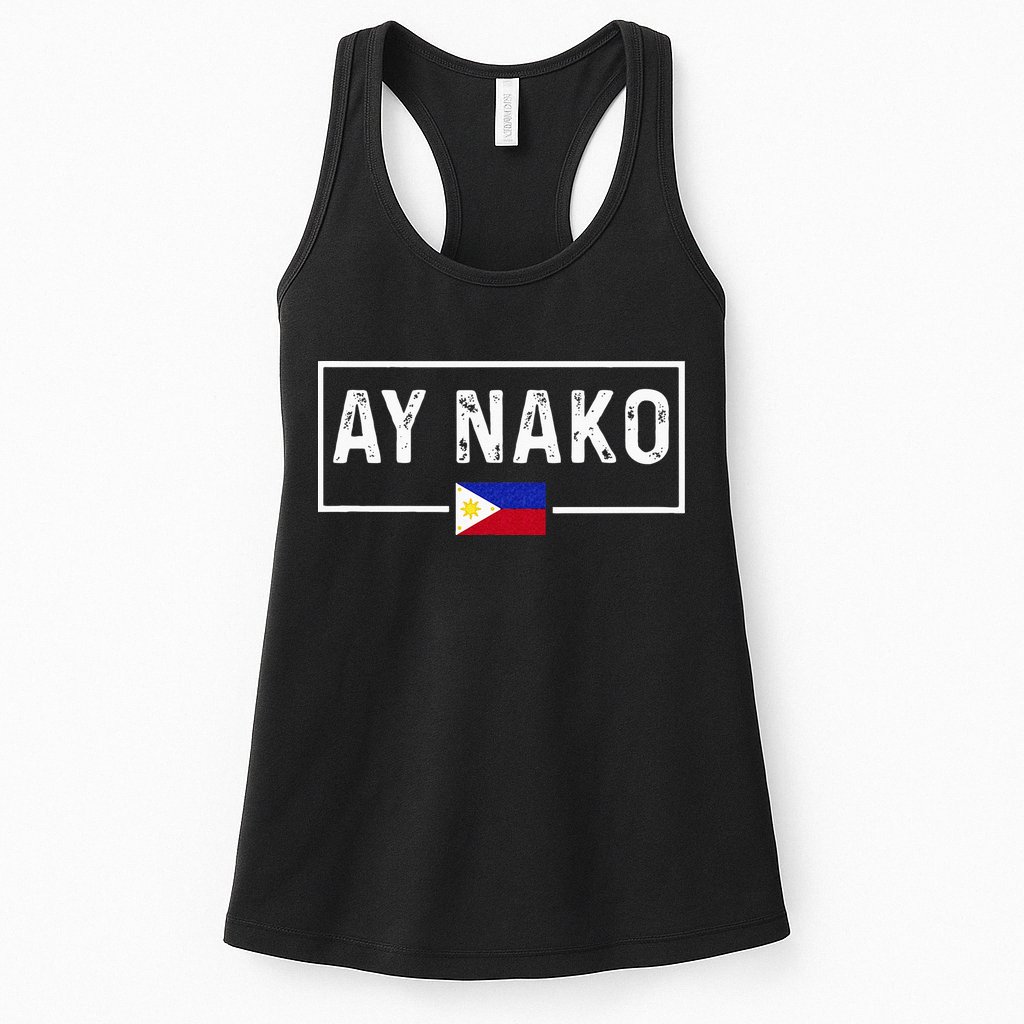 Ay Nako Philippines Filipino Womens Tank Top
