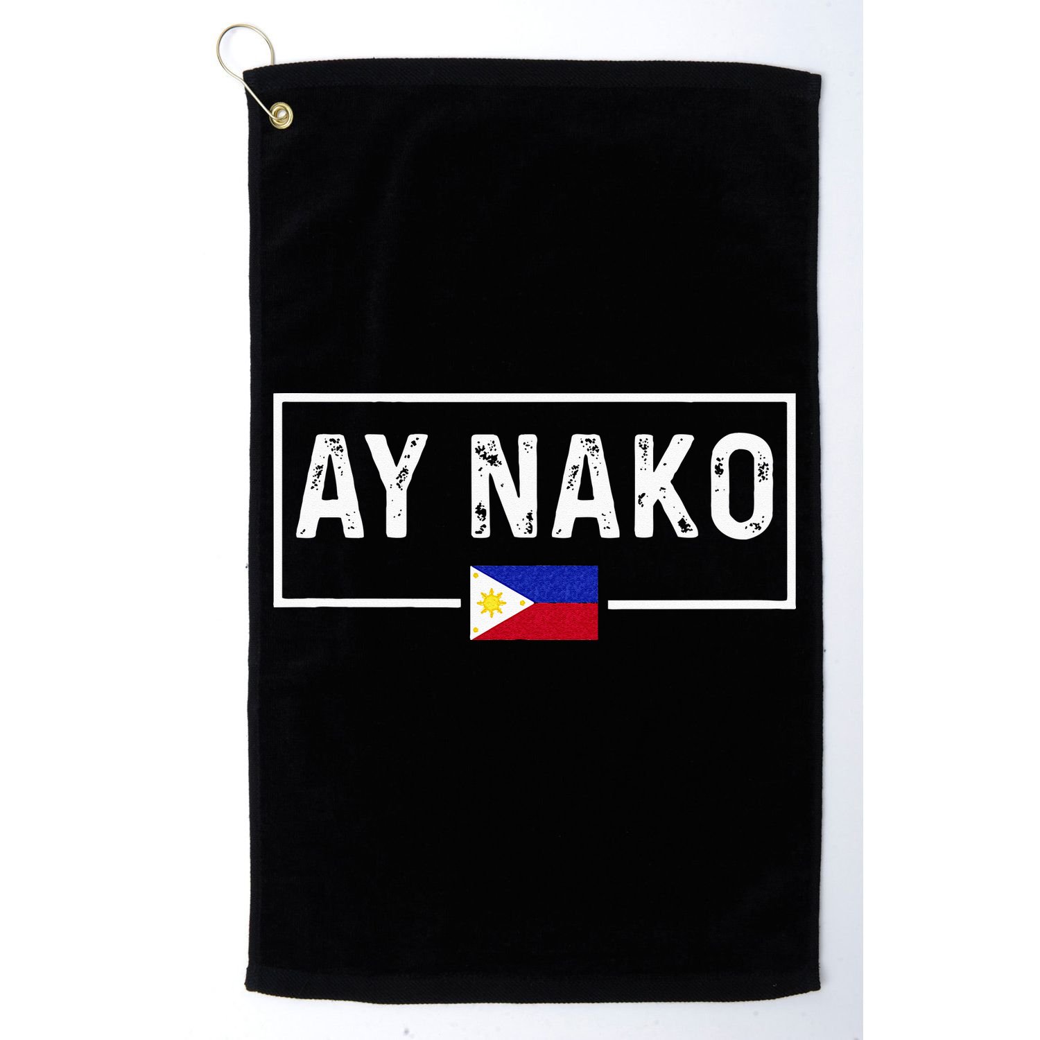 Ay Nako Philippines Filipino Golf Towel