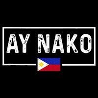 Ay Nako Philippines Filipino Women's V-Neck T-Shirt