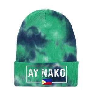 Ay Nako Philippines Filipino Tie Dye 12in Knit Beanie