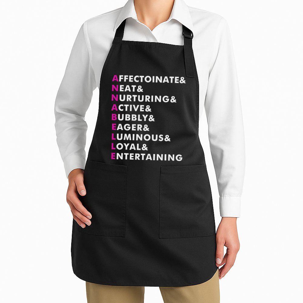 Annabelle Name Personalized Gift Apron