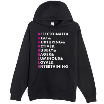 Annabelle Name Personalized Gift Premium Pullover Hoodie
