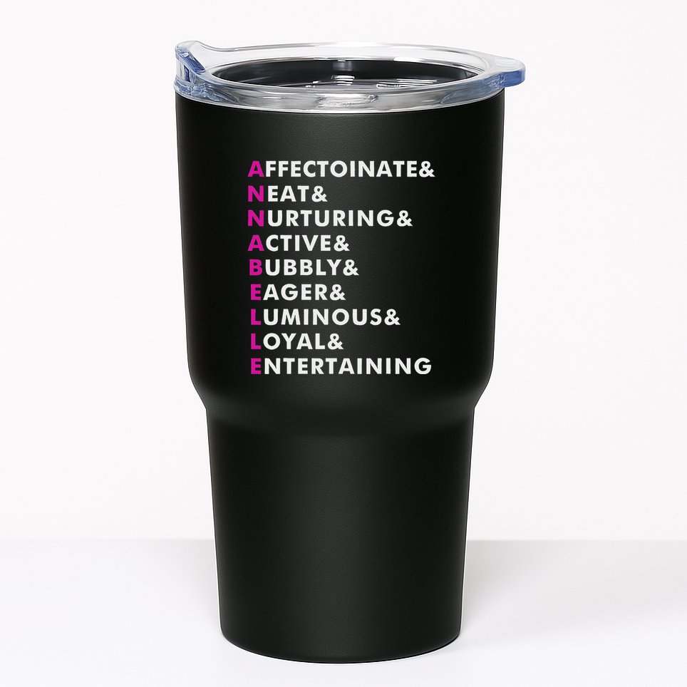Annabelle Name Personalized Gift Tumbler