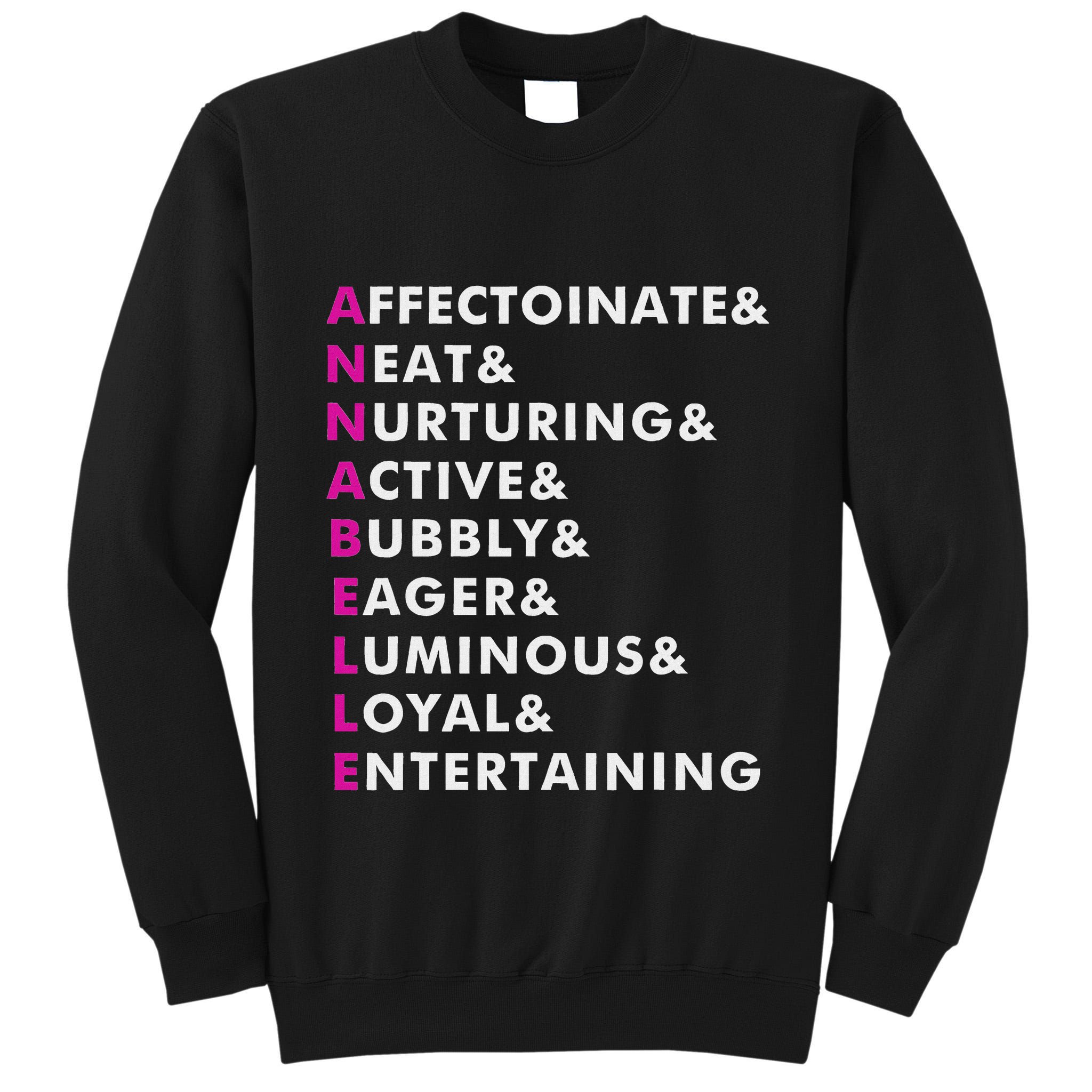 Annabelle Name Personalized Gift Tall Sweatshirt