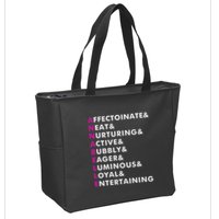 Annabelle Name Personalized Gift Zip Tote Bag