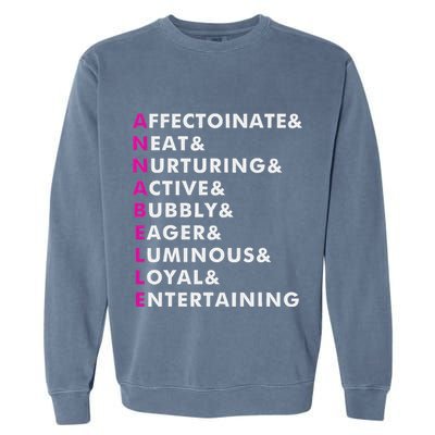 Annabelle Name Personalized Gift Garment-Dyed Sweatshirt