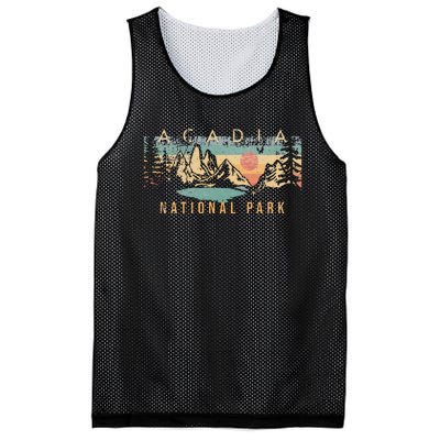 Acadia National Park Mesh Reversible Basketball Jersey Tank