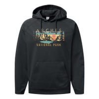 Arches National Park Performance Fleece Hoodie