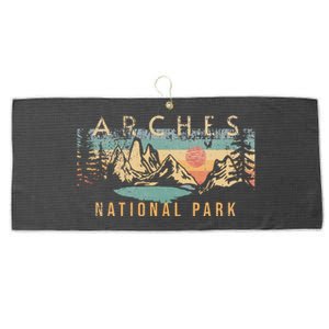 Arches National Park Large Microfiber Waffle Golf Towel