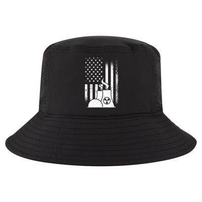 American Nuclear Plant Worker Cool Comfort Performance Bucket Hat