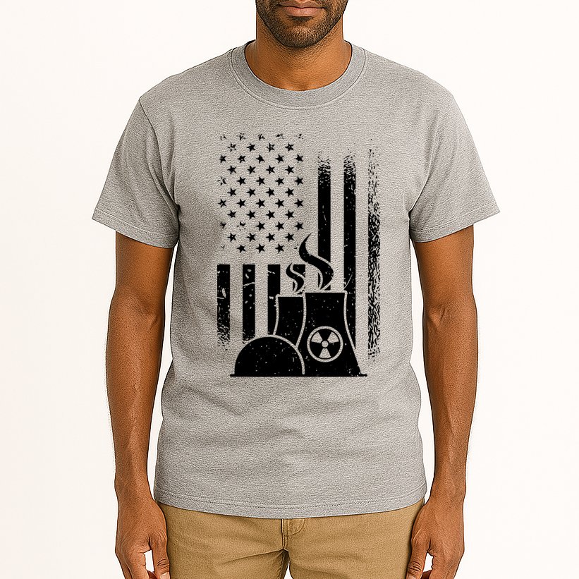 American Nuclear Plant Worker Tall T-Shirt