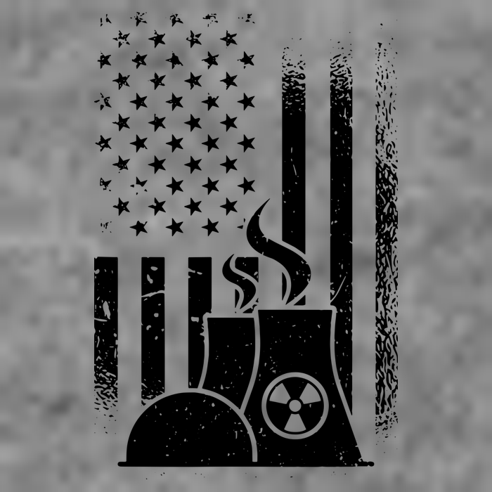 American Nuclear Plant Worker Tall T-Shirt