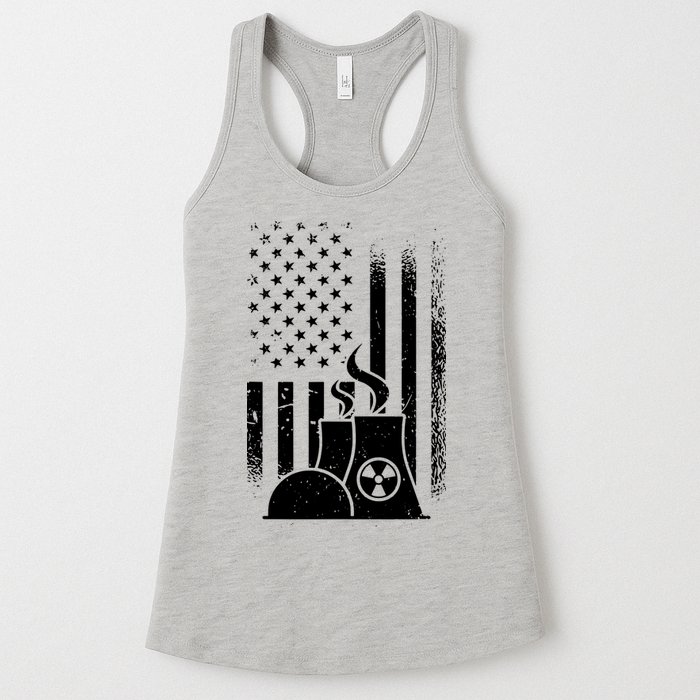 American Nuclear Plant Worker Womens Tank Top