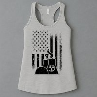 American Nuclear Plant Worker Womens Tank Top