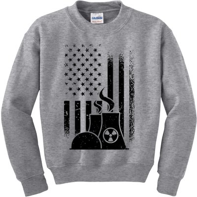 American Nuclear Plant Worker Kids Sweatshirt