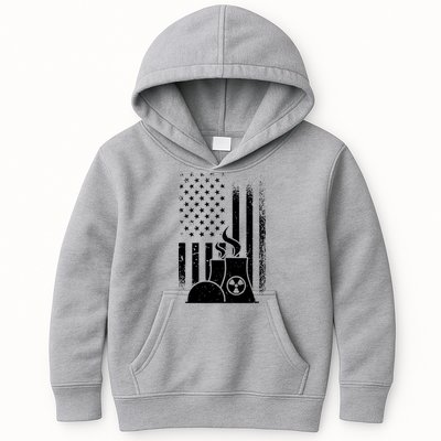 American Nuclear Plant Worker Kids Hoodie