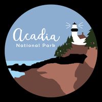 Acadia National Park 1916 Maine Bar Harbor Gift Impact Tech Backpack