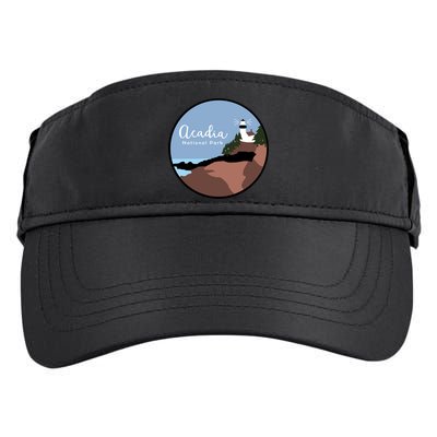 Acadia National Park 1916 Maine Bar Harbor Gift Adult Drive Performance Visor