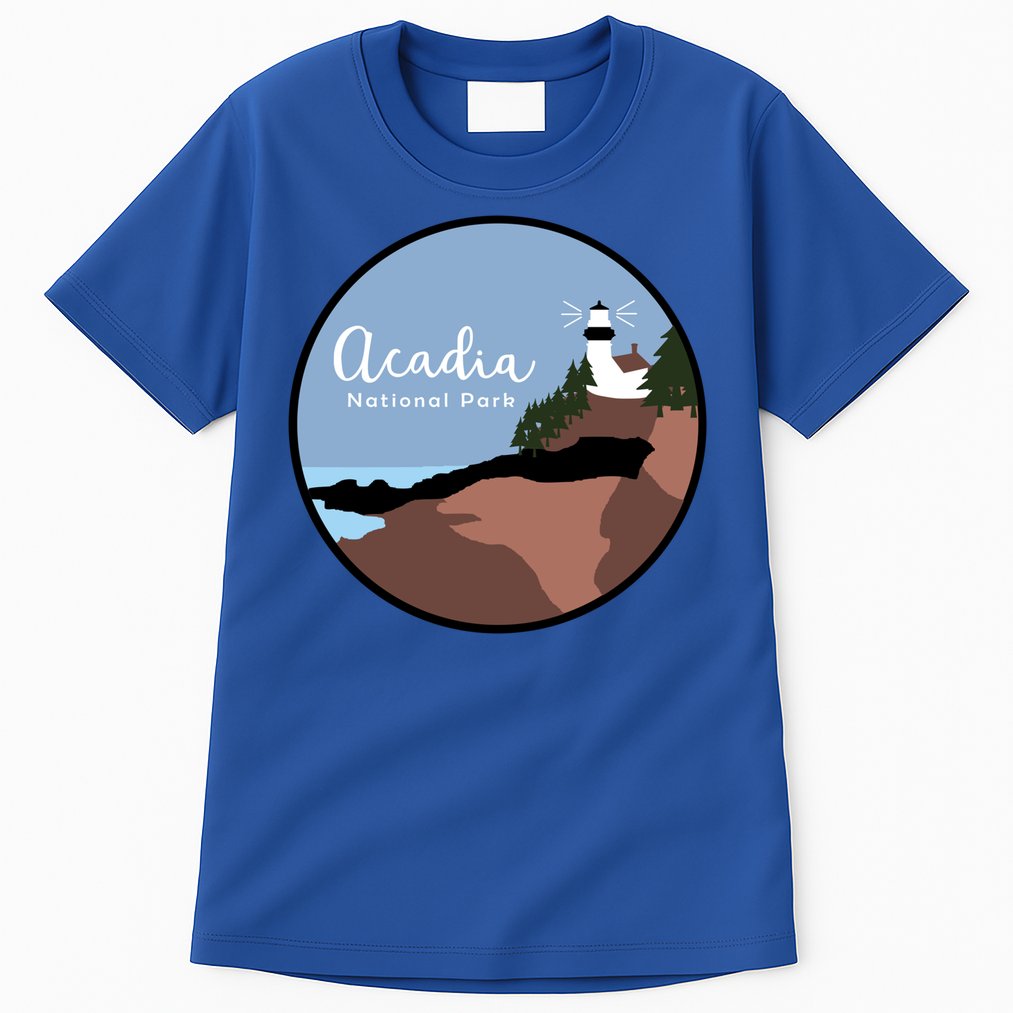 Acadia National Park 1916 Maine Bar Harbor Gift Tall T-Shirt