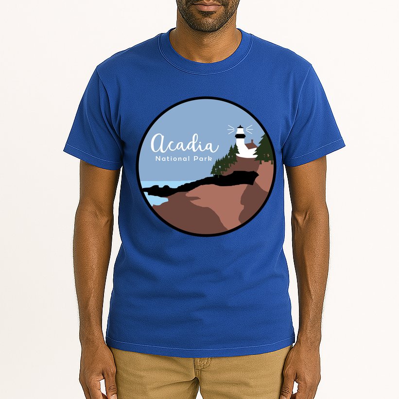 Acadia National Park 1916 Maine Bar Harbor Gift Tall T-Shirt