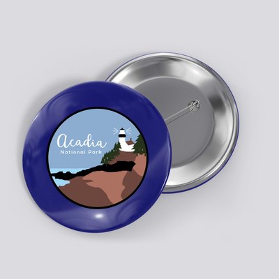 Acadia National Park 1916 Maine Bar Harbor Gift Button